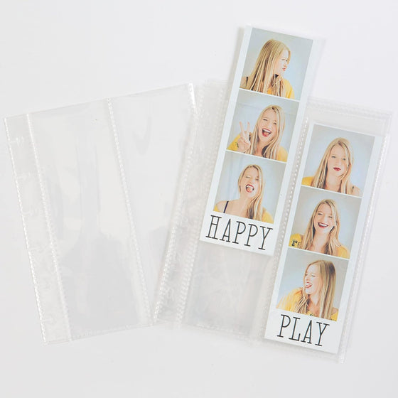 Discbound Photo Album For 2x6 Photo Booth Photos - ADDITIONAL 2X6 PAGES